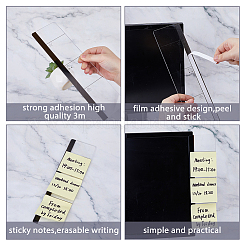 6шт. 2-х стилистическая акриловая папка для писем&nbsp;AJEW-FH0006-26