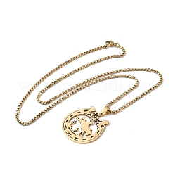 201 подвеска из нержавеющей стали&nbsp;LS-NJEW-H065-28G