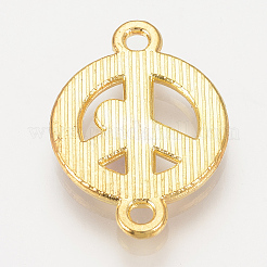 Соединители звеньев сплава горный хрусталь&nbsp;LS-ALRI-S170-33G