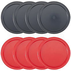 8 Stück 2 Farben Kunststoff-Airhockey-Pucks&nbsp;AJEW-CN0006-59B
