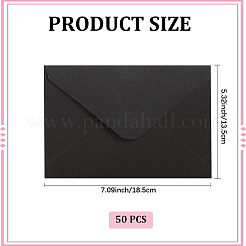 Чистые бумажные конверты AJEW-WH20048-90C