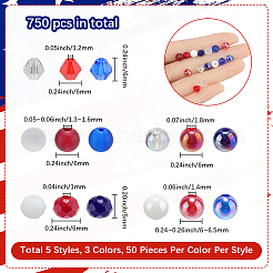 DIY-Schmuck-Sets zum Thema Unabhängigkeitstag&nbsp;DIY-SP0002-76