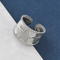 Кольца-манжеты из нержавеющей стали 304 RJEW-A079-01A-P