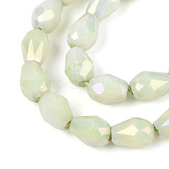 Антикоррозийные гальванические стеклянные бусины&nbsp;GLAA-T025-13A-04