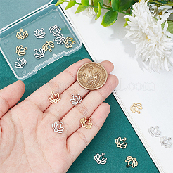 20 шт. подвески из нержавеющей стали 304 двух цветов&nbsp;STAS-UN0057-43