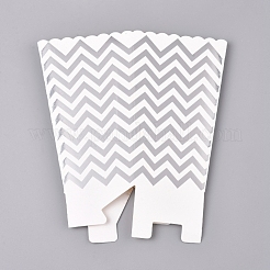 Бумажные коробки для попкорна с волнистым узором CON-L019-A-03B