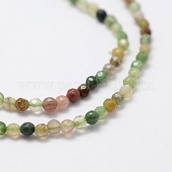 Природного индийского агата бисер нитей G-K183-03