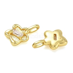 Pendentifs en laiton zircon cubique transparent&nbsp;KK-CBAD9DF-09G