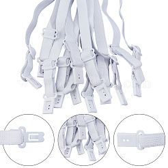 20 шт. эластичная лента для галстука с помпоном&nbsp;AJEW-SP0003-53B