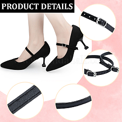 6 par de correas de zapatos antisueltas&nbsp;AJEW-CL0002-07