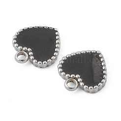 Dijes de esmalte de acero inoxidable 304 de moda&nbsp;STAS-Z009-12P