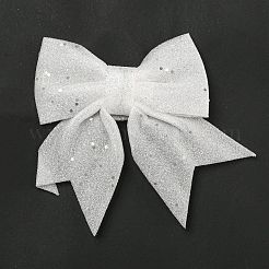 Accessoires d'ornement de nœud papillon en mousse scintillante&nbsp;FIND-N005-04D