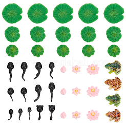 41 шт. 11 стиля декора из смолы&nbsp;DJEW-PH0001-70