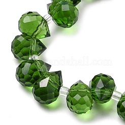 Прозрачные стеклянные бусины&nbsp;GLAA-Z017-01A