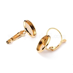 Boucles d'oreilles à levier en acier inoxydable 304&nbsp;STAS-F191-03G-8mm