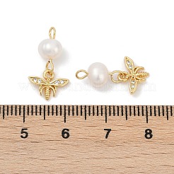 Медные жемчужные подвески&nbsp;KK-U062-11G