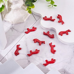 10 pezzo di perle turchesi sintetiche&nbsp;G-TADJ0001-01D