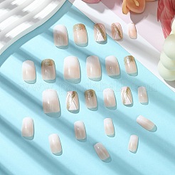 Пресс из АБС-пластика с полным покрытием на накладных ногтях&nbsp;DIY-CJC0006-15