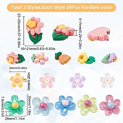 Кабошоны из прозрачной смолы CRES-SC0002-49