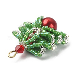 Pendentifs en perles miyuki delica&nbsp;PALLOY-MZ00149-01
