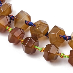 Натуральный красный агат бисер нитей G-C258-03