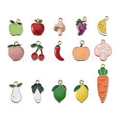 Подвески из эмали и сплава ENAM-CD0001-06