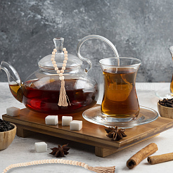 Украшение подвески из деревянных бусин&nbsp;AJEW-OC00001