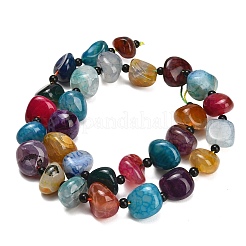 Natur Drachen Venen Achat Perlen Stränge&nbsp;GG-L001-I01-01G