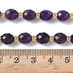 Природный аметист нитей бисера G-F809-A32-01