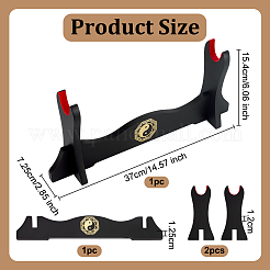 Искусственная рамка дисплея доски AJEW-WH0455-103A