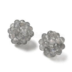 Perles tissées en labradorite naturelle&nbsp;GG-CBA2E9C-G01