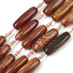 Природные пожары треск агат бисер нитей&nbsp;G-P605-E01-01A