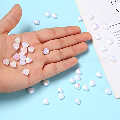 100шт экологически чистые прозрачные акриловые бусины&nbsp;TACR-YW0001-07H