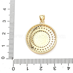 Латунные микро проложить кубического циркония подвески&nbsp;KK-H539-17A-03