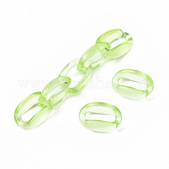 Anneaux de liaison acryliques transparents&nbsp;TACR-Q275-001G