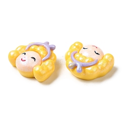 Непрозрачные кабошоны из смолы&nbsp;LS-CRES-M017-02B