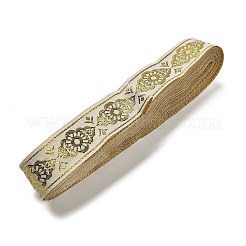 Жаккардовая цветочная лента из полиэстера в этническом стиле OCOR-XCP0002-38