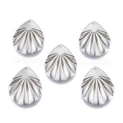 Pendentif en acier inoxydable 201 anti-ternissement&nbsp;STAS-B027-05P