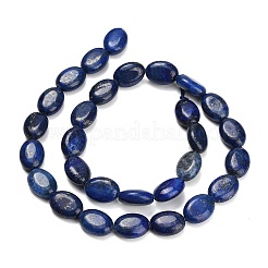 Окрашенные природные лазурит бисер пряди&nbsp;G-P610-A01-01