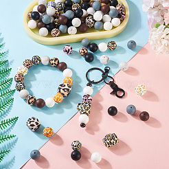 Пищевые экологически чистые силиконовые фокусные бусины SIL-TA0002-66