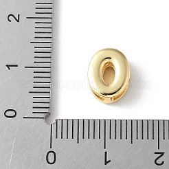 Liens multibrins initiaux en laiton micro pavé de zircone cubique transparente&nbsp;KK-S520-01G-15