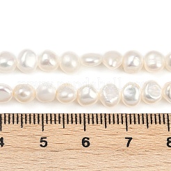 Нити из натурального культивированного пресноводного жемчуга PEAR-P064-19D-13A