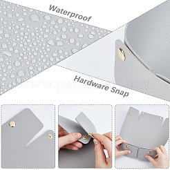 Складная корзина для хранения из искусственной кожи&nbsp;AJEW-WH20010-62C