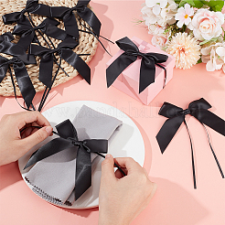 Полиэстеровый бант для упаковки подарочных коробок&nbsp;DIY-WH0899-483B