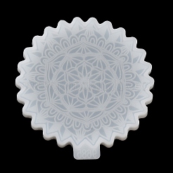 Мандала цветок коврик для чашки силиконовые Молды&nbsp;SIMO-H144-01A
