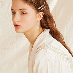 16 шт. 4 стиля латунных сережек-гвоздиков KK-BBC0018-62