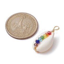 5 шт подвески из медной проволоки с натуральной оболочкой&nbsp;PALLOY-JF02317-05A