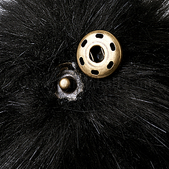 Weicher Pom Pom Nähen Druckknöpfe Zubehör&nbsp;SNAP-TA0001-01G