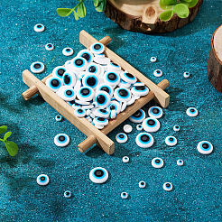 150 Stück 5 Stile halbrunde Puppenaugen-Cabochons aus Kunstharz&nbsp;FIND-TA0005-86