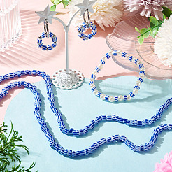 2 filo di perline di lampwork fatte a mano&nbsp;BLOW-TADJ0001-01F